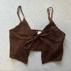 H&M Front Tie Top